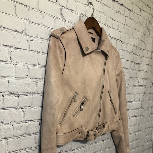 Forever 21 Pink faux suede jacket - Picture 10 of 13